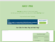 Tablet Screenshot of masspingtool.com